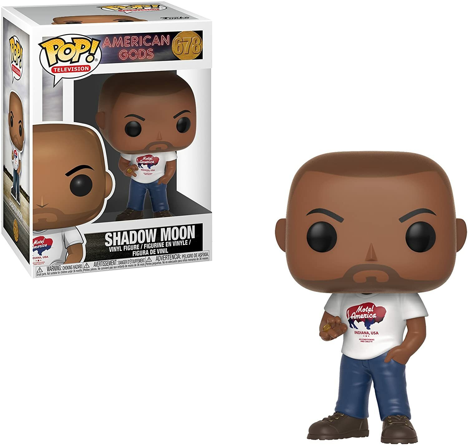 Funko Pop - American Gods - Shadow Moon 678