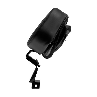 Motorcycle Black Driver Rider Backrest Pad For Harley Touring Electra Glide Ultr