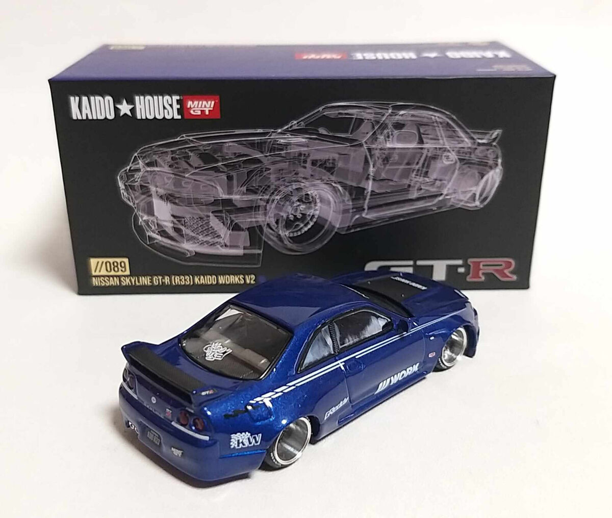 Kaido House x Mini GT Nissan Skyline GT-R R33 Kaido Works V2 Kaido House x Mini GT Nissan Skyline GT-R R33 Kaido Works V2