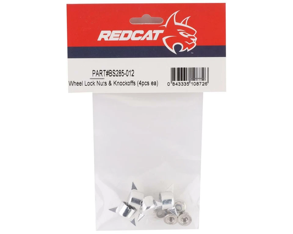 Redcat SixtyFour Wheel Lock Nuts & Knockoffs [RER13439] - Image 2 of 2