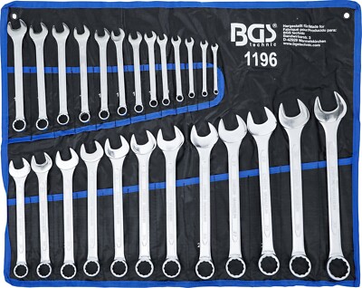 BGS 1196 Ringschlüssel Satz Schraubenschlüssel Maulring SW 6 - 32 mm 25-tlg.