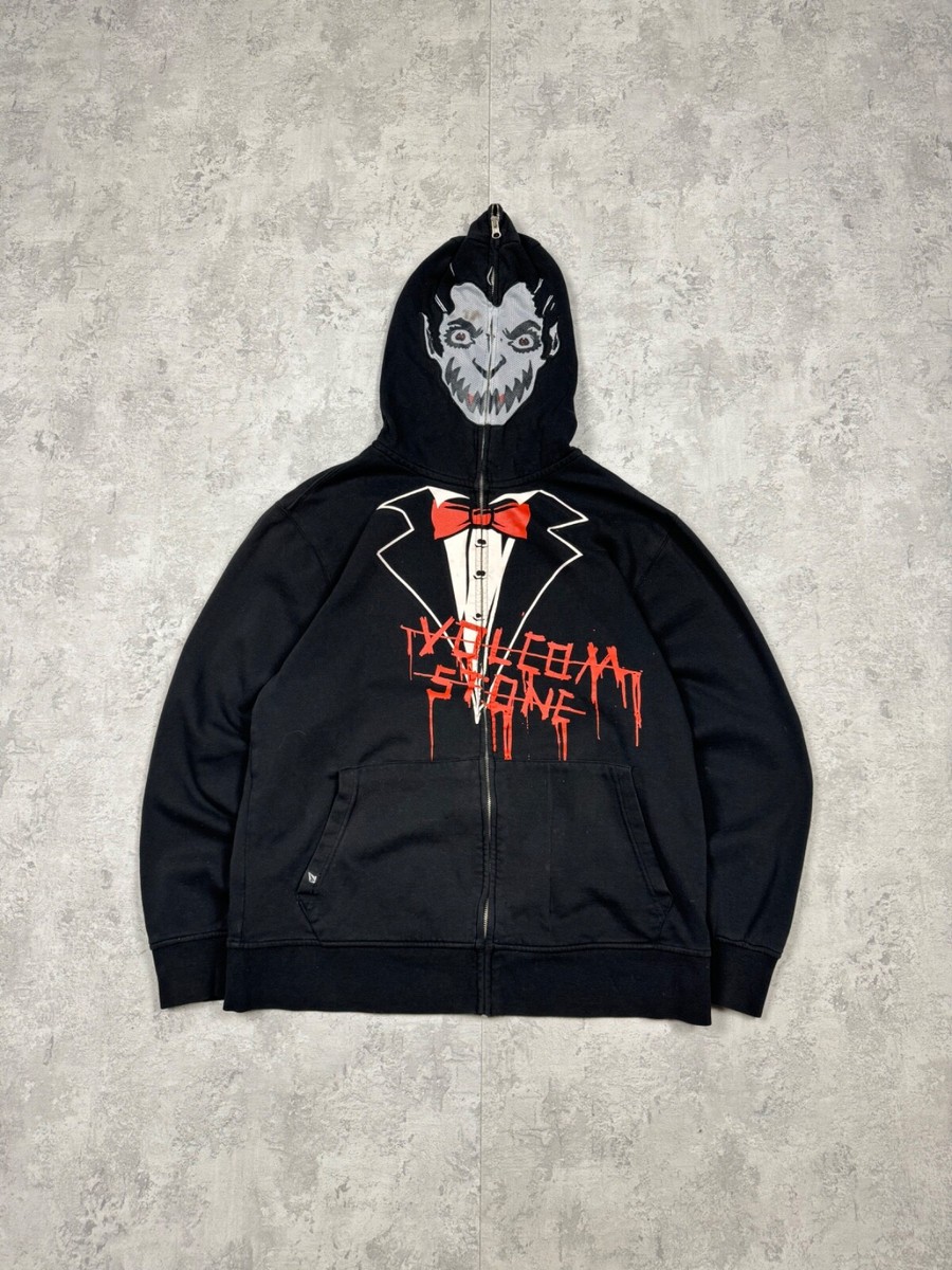 Volcom Stone Dracula Full Zip Halloween Hoodies Size L | eBay
