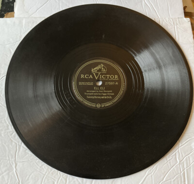Tommy Dorsey ELI ELI/ NONE BUT THE LONELY.. 78 RPM 1941 10  Shellac RCA 27597