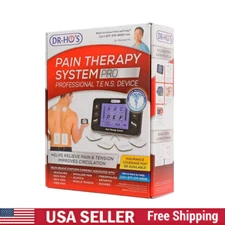 Professional DR-HO'S Pain Relieve Therapy System Unit (Black) Body Relief Kit US