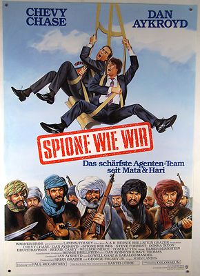 Spione wie wir SPIES LIKE US Dan Aykroyd,John Landis-Filmplakat DIN A1 (gerollt)
