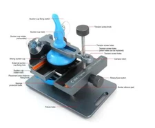 2 in1 For Screen Separation And Glass Back Cover Removal Screen Rotating Fixture