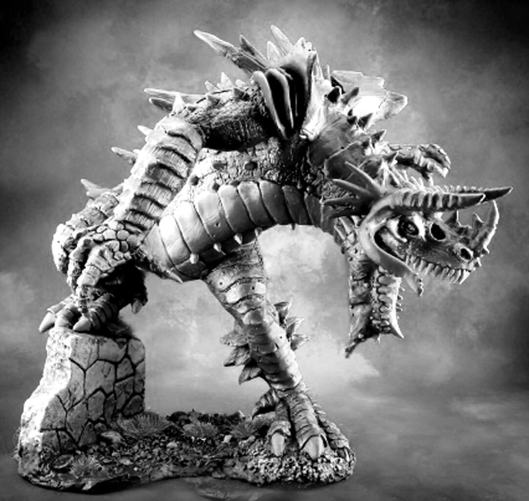 Figurine Khanjira Bones Reaper 77380 géant miniature pour jeux de rôle RPG