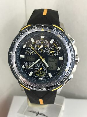 Citizen Men's Eco-Drive Blue Angels Skyhawk A-T Alarm R.Strap