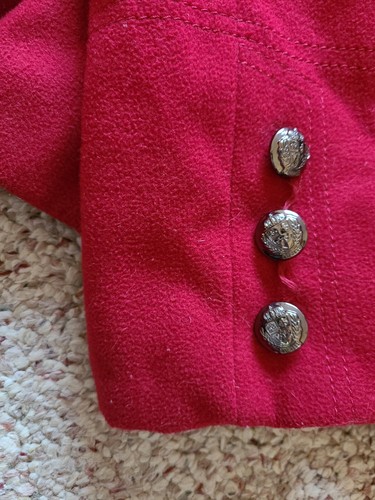 Express Red Dress Coat Size Sm - EUC - Picture 10 of 12