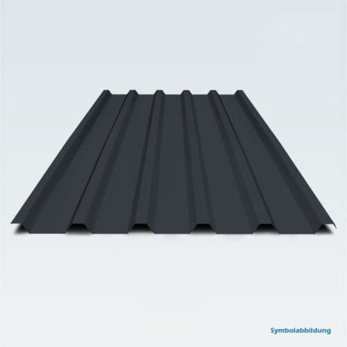 Trapezbleche Grau Dachbleche Vlies 3,10m - 3.36 m² (18,89 € */ 1 m²) - Bild 1 von 1