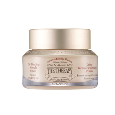 [THE FACE SHOP] The Therapy Oil Blending Cream - 50ml / Gratis Geschenk