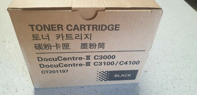 #ad #ad Genuine Xerox CT201197 Black for DocuCentre II C3000 DocuCentre III C3100 C4100 AU $45.00