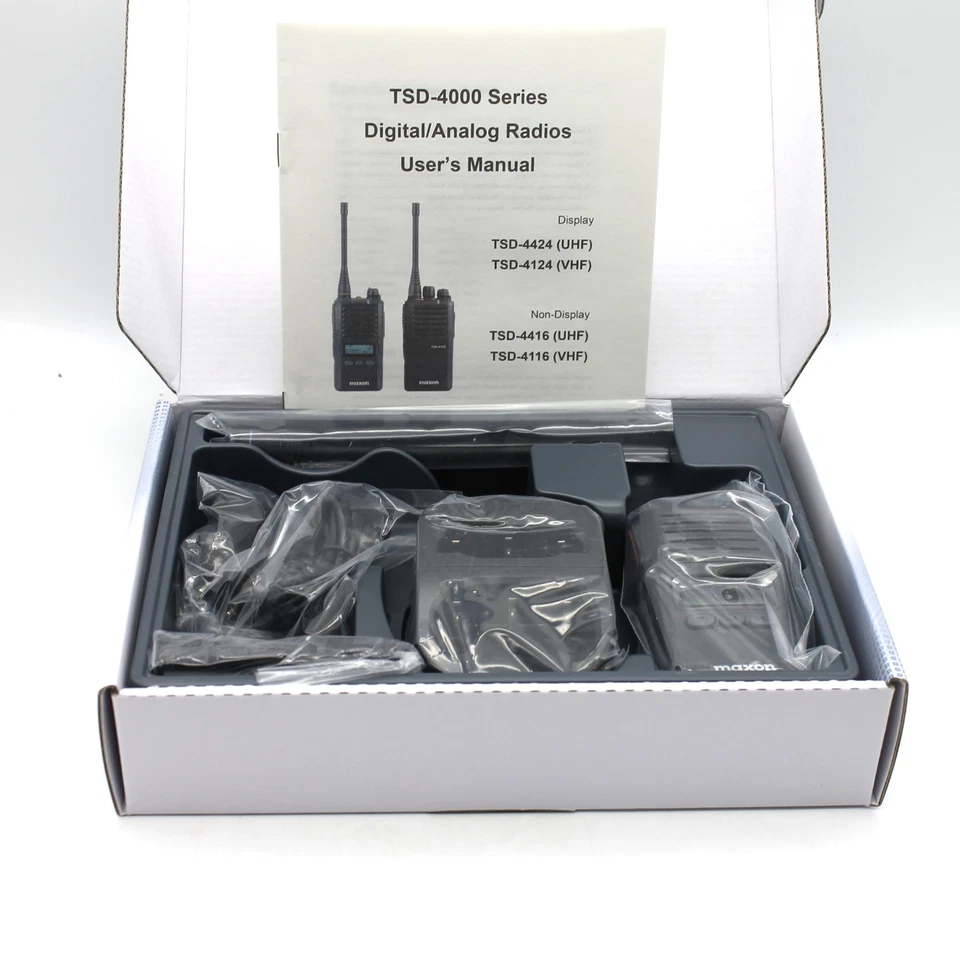 maxon TSD-4424DMR / Analog Portable Radio UHF Radio Brand New - Image 2 of 4