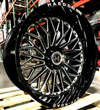 4 New 24x12 Hardcore Hc103 Wheels -44 Black Milled 8x170 Ford F250 F350 4 New 24x12 Hardcore Hc103 Wheels -44 Black Milled 8x170 Ford F250 F350
