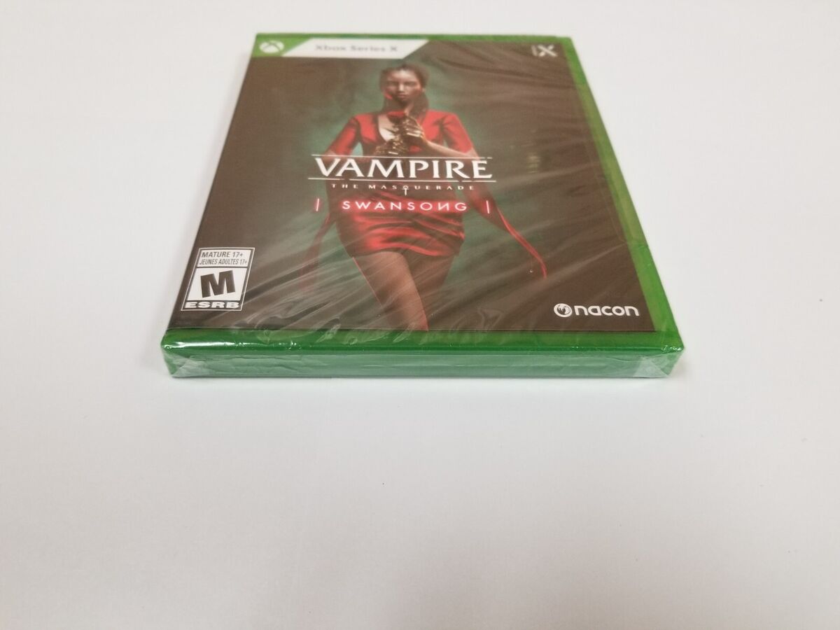 Vampire The Masquerade Swansong Xbox Series X new