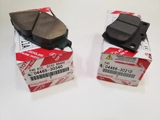 LEXUS OEM FACTORY FRONT AND REAR BRAKE PAD SETS 2006 GS300 2WD AND AWD MODELS