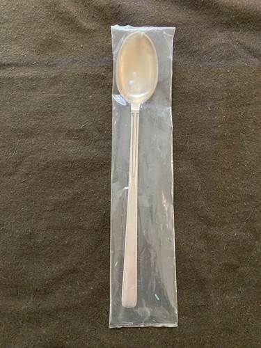 Iced Tea Spoon--Sterling Silver-- Hans Hansen pattern Arvesolv #17