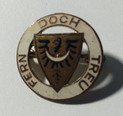 Abzeichen Schlesien Grafschaft Glatz FERN DOCH TREU , 051225-2