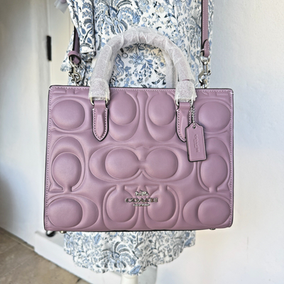 Coach Maggie Small Tote Bag Signature Leather CY670 Jasmine | eBay Coach Maggie Small Tote Bag Signature Leather CY670 Jasmine | eBay