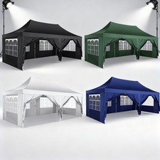 10'x20' Pop up Canopy Heavy Duty Party Tent Outdoor Waterproof Commercial Gazebo