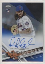 2017 Topps Chrome Rookie Blue Refractor /150 Robert Gsellman #RA-RG Auto 7m3