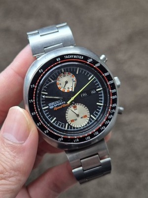 Seiko 6138-0011 July 1972 UFO Yachtsman JDM Vintage Automatic Chronograph Watch
