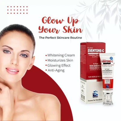 Pharmahealth Eventone-C L-Glutathione + Vitamin C Skin Darkness Treatment Cream