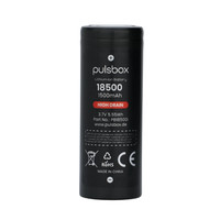 Pulsbox 18500 Imr High Drain Li-Ion Akku 3,7V 1500Mah, 22A Entladestrom