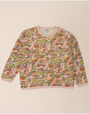 Olmes Carretti Damen Sweatshirt Pullover UK 14 Medium Mehrfarbig CU64