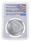 1921 Morgan Silver Dollar BU Uncirculated NGC 2021 100th Anniversary Lbl *1616