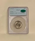 1913 PCGS/ CAC MS 65 Type 1 Buffalo Nickel 5c Rattler