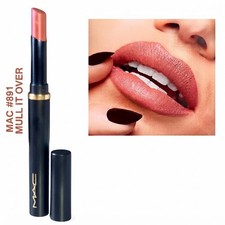 MAC Powder Kiss Velvet Blur Slim Lipstick 891 MULL IT OVER .07 oz/2g New NWOB