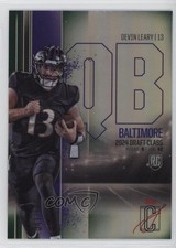 2024 Topps Signature Class Rookies Chrome Variations Green /150 Devin Leary 1d0x