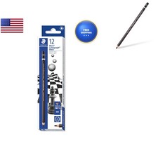 STAEDTLER Mars Lumograph Black Art Pencils, Presharpened HB/2 Artist Pencils