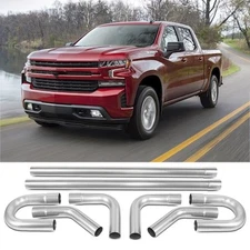 2.5inch OD DIY Exhaust Tubing Mandrel Bend Pipe Kits For Chevy Silverado 1500