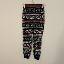 Cat  Jack Christmas Pajama Pants Fleece Jogger Multicolor M 8/10 D7