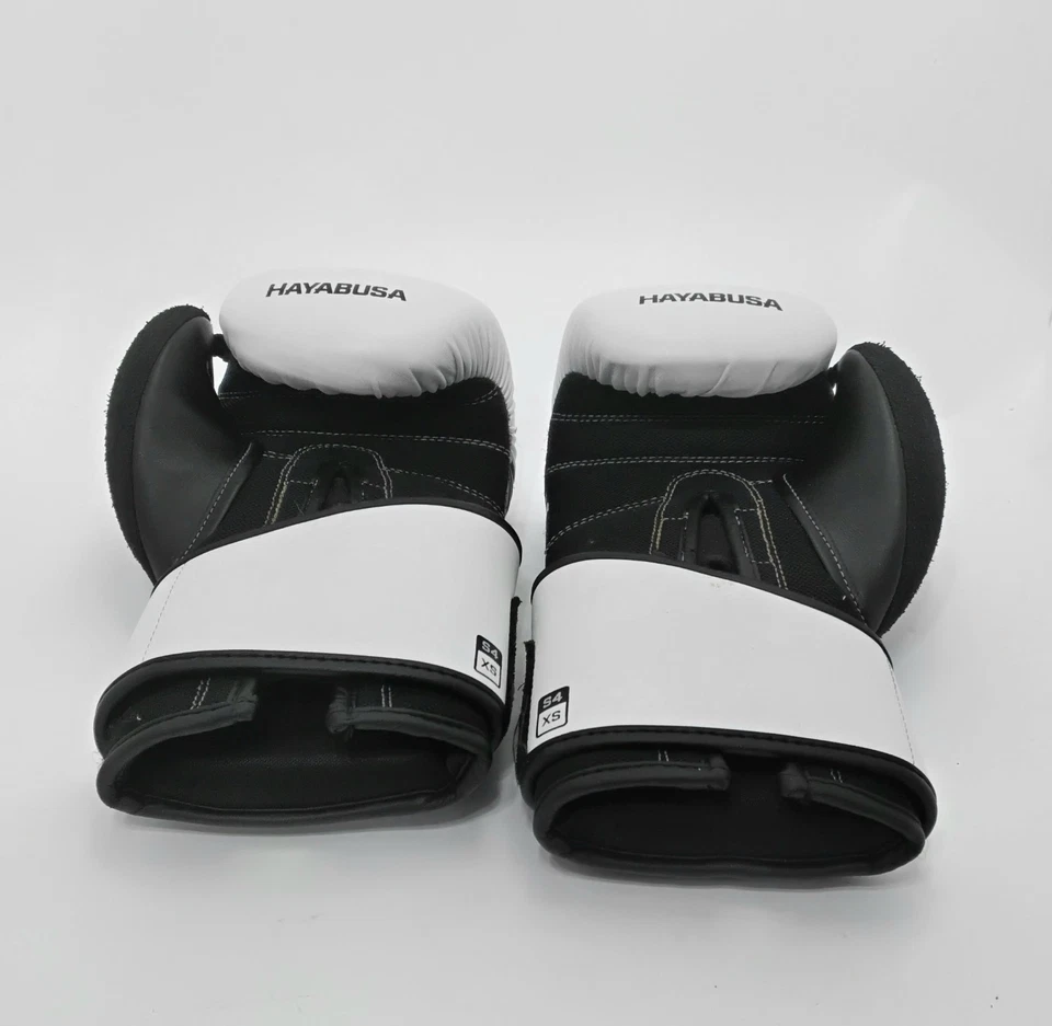 Hayabusa S4 XS Fight Sport Gloves for Men and Women - Black & White - Image 3 of 4