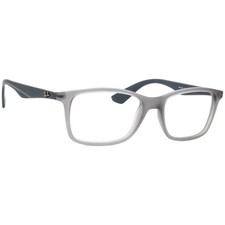 Ray-Ban Eyeglasses RB 7047 5482 Matte Gray Square Frame 54 17 140