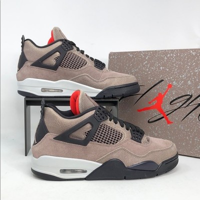 Air Jordan 4 Retro Taupe Haze DB0732-200 Infrared 23 Sneakers - Size 8