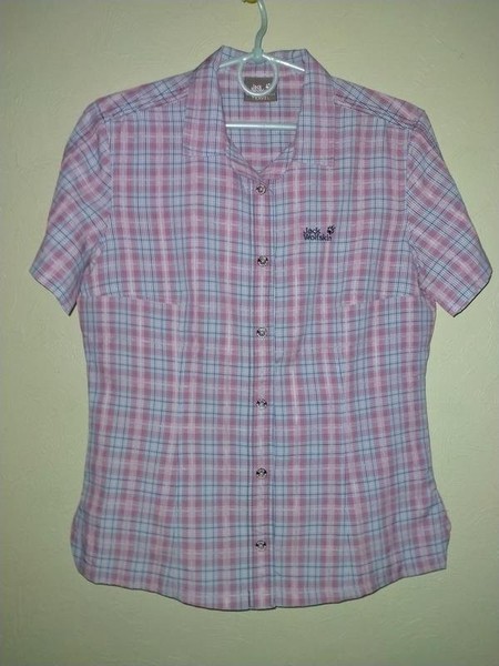 Women Shirt Pink Viscose 40 / L / 48