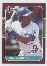 1987 Donruss Opening Day Box Set Frank White #204 0b5