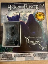 Der Herr der Ringe Schachfiguren Heft + OVP Nr. 49 Springer Ringgeist-Pferd
