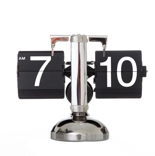 Flip Clock,Retro Flip Down Clock Mechanical Digital Flip Desk Clocks Opens in a new window or tab