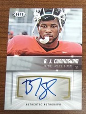 2012 SAGE Hit - Autographs B.J. Cunningham #A93 (AU, RC)
