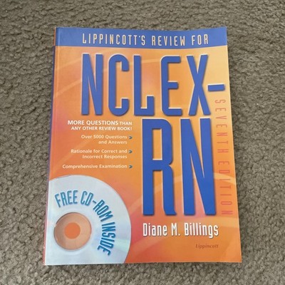 Lippincott's Review for NCLEX-RN [With CDROM] by Billings