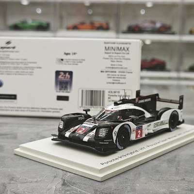 Spark 2016 Le Mans Porsche 919 Hybrid-Rennwagen Modell 1:43