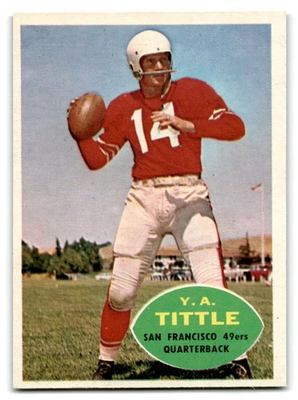 #ad 1960 Topps Football #1 132 EX EXMT You Choose Complete Your Set Jim Taylor $2.00