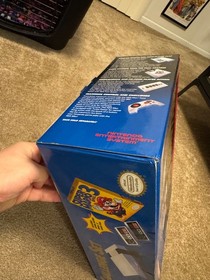 Nintendo NES Challenge Set console videogioco con scatola Super Mario Bros 3