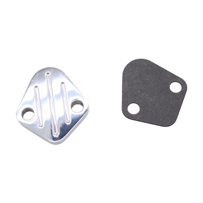 Kraftstoffepumpenpolster -Dichtung poliertes Aluminium für Ford Small Block