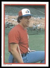 Gary Carter HOF - 1984 Topps Glossy Send-Ins #9 [NM] [Base Set Baseball Card]